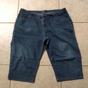 Lee Rider Denim Capri Pants